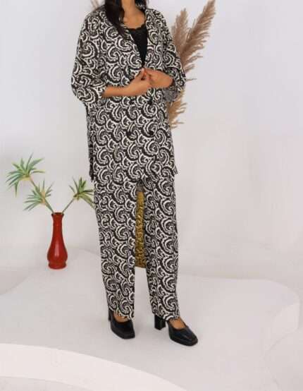 Le Ondata Khadi Co-ord Set – 2 Piece